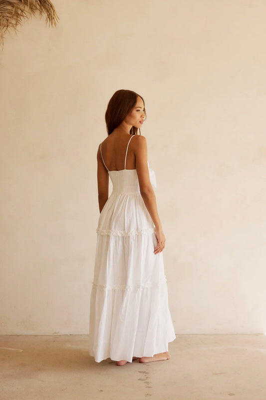 Molly Maxi Dress- White