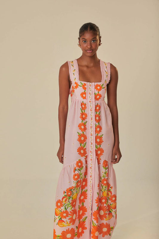 Papaya Salad Pink Maxi