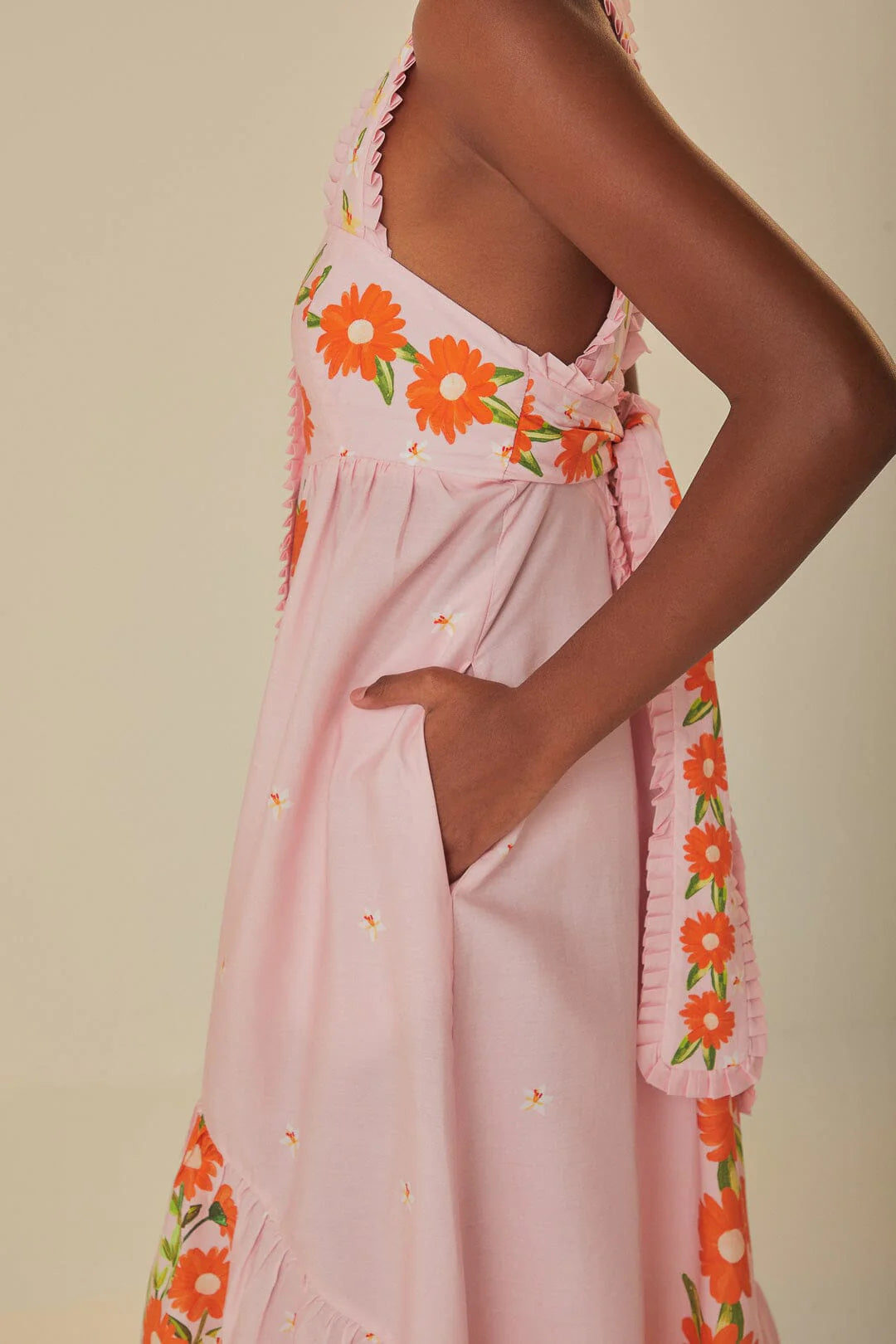 Papaya Salad Pink Maxi