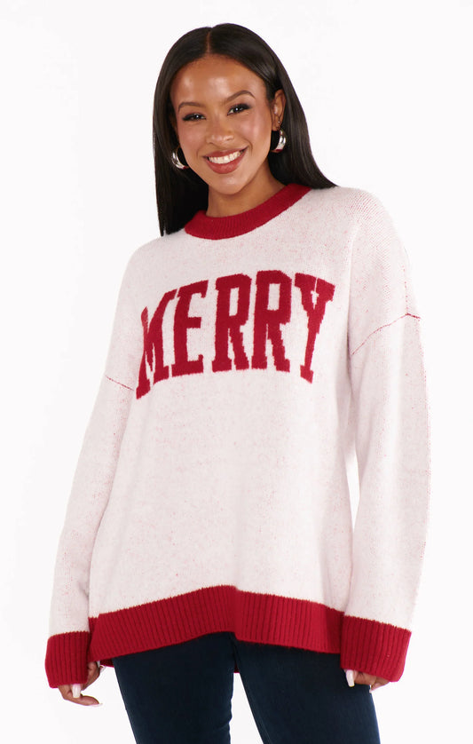 Merry Graphic Knit Sweater