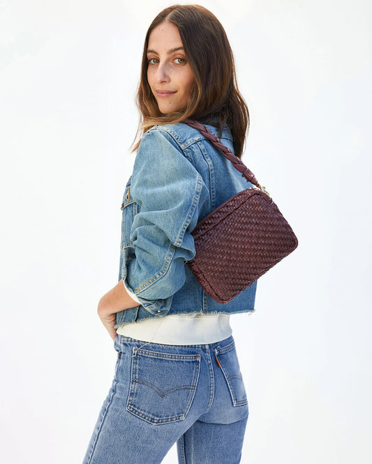 Midi Sac- Plum Woven