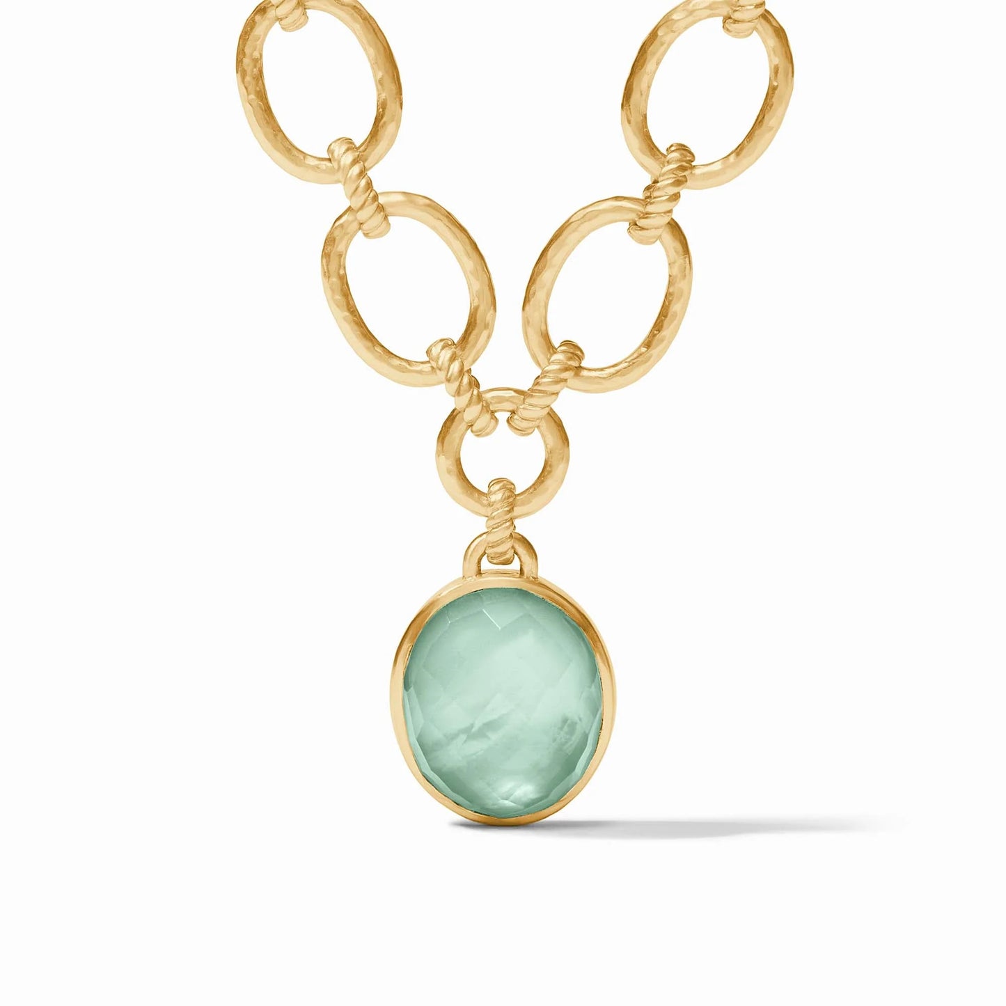 Nassau Statement Necklace - Aquamarine