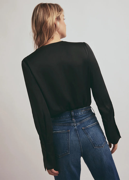 The Date Blouse- Black