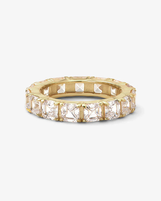 Lil Queen's Ring- Gold|White Diamondettes