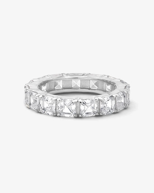 Lil Queen's Ring- Silver|White Diamondettes